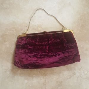 Vintage style clutch purse